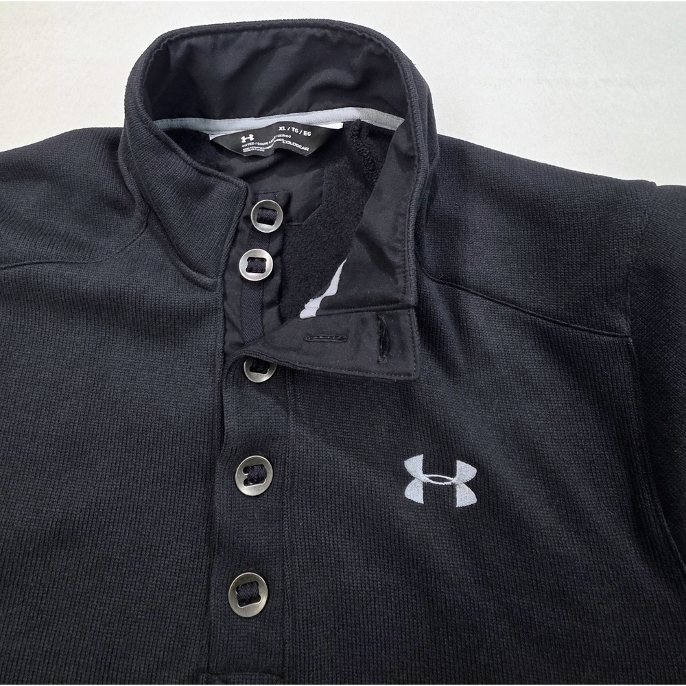 Under Armour UA Specialist Storm Sweater Men XL LIMITED USE Pullover Henley